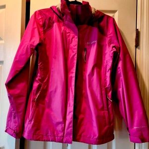 Columbia size large rain jacket